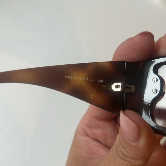 Chanel Brown Gradient Lenses Tortoise Shell With Swarovski - Picture 4 of 6